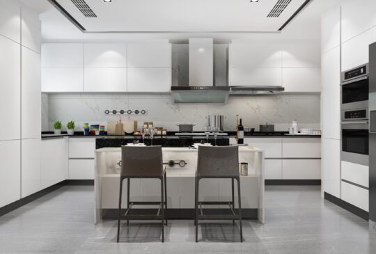 3d-rendering-white-minimal-kitchen-with-wood-decoration